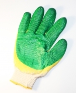 ХБ перчатки с двойным латексным покрытием "Люкс"